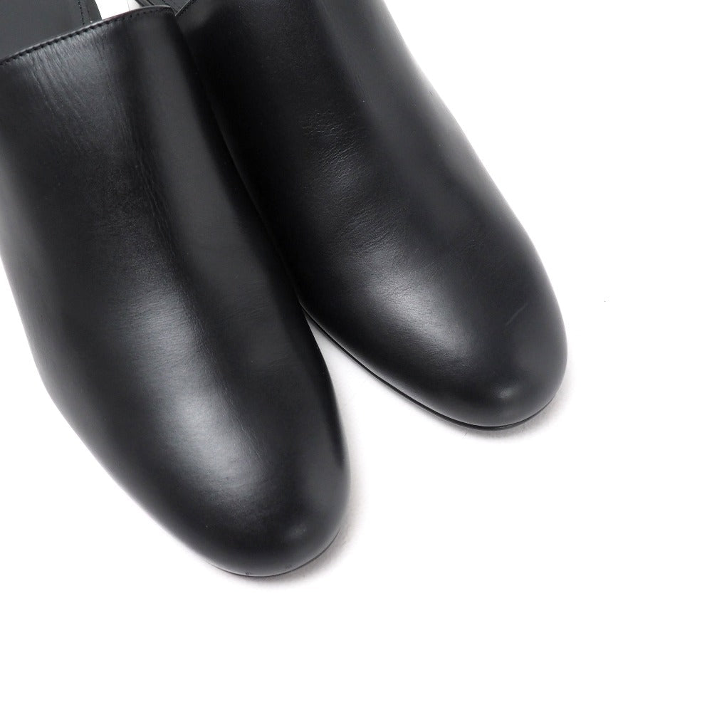 Salvatore Ferragamo – Mule – Black Leather – Size 8 – 100% Authentic Pre-Owned ✨Unused / Store Display Condition ~23% off MSRP