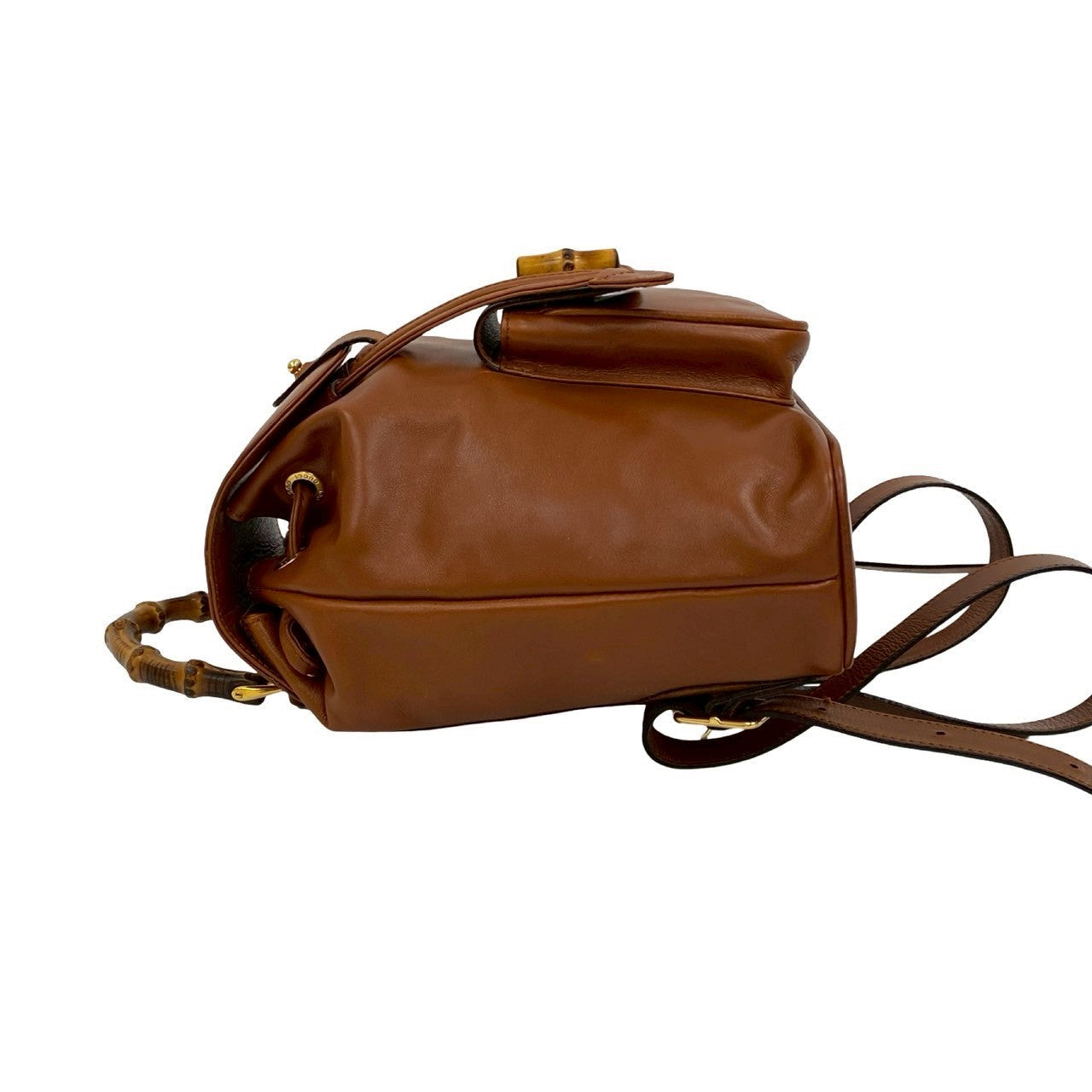 Gucci Backpack Bamboo 100% Authentic ✨Very good Pre-Owned condition ~22 % off MSRP