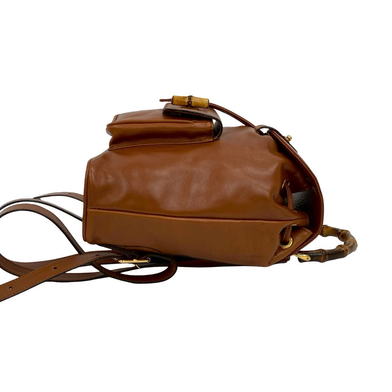 Gucci Backpack Bamboo 100% Authentic ✨Very good Pre-Owned condition ~22 % off MSRP