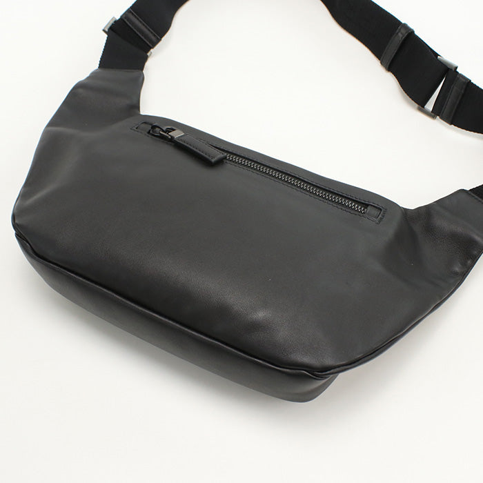 PRADA – Belt Bag / Body Bag – Vitello Leather – Black – 100% Authentic Previously Owned Pristine Condition ~21% Off MSRP