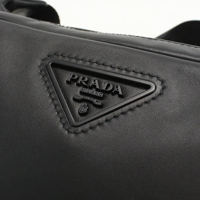 PRADA – Belt Bag / Body Bag – Vitello Leather – Black – 100% Authentic Previously Owned Pristine Condition ~21% Off MSRP