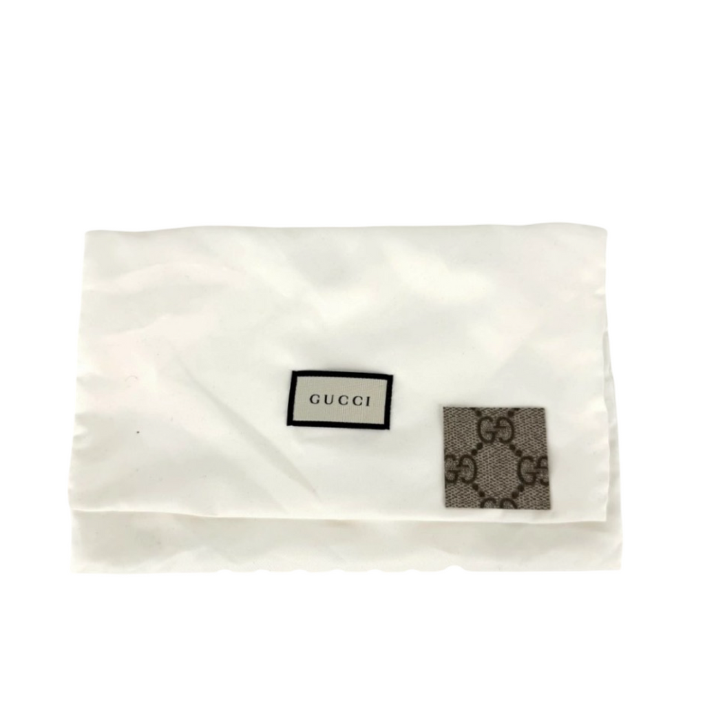 Gucci GG Canvas Small Leather Key Case Bag | Authentic Previously Owned