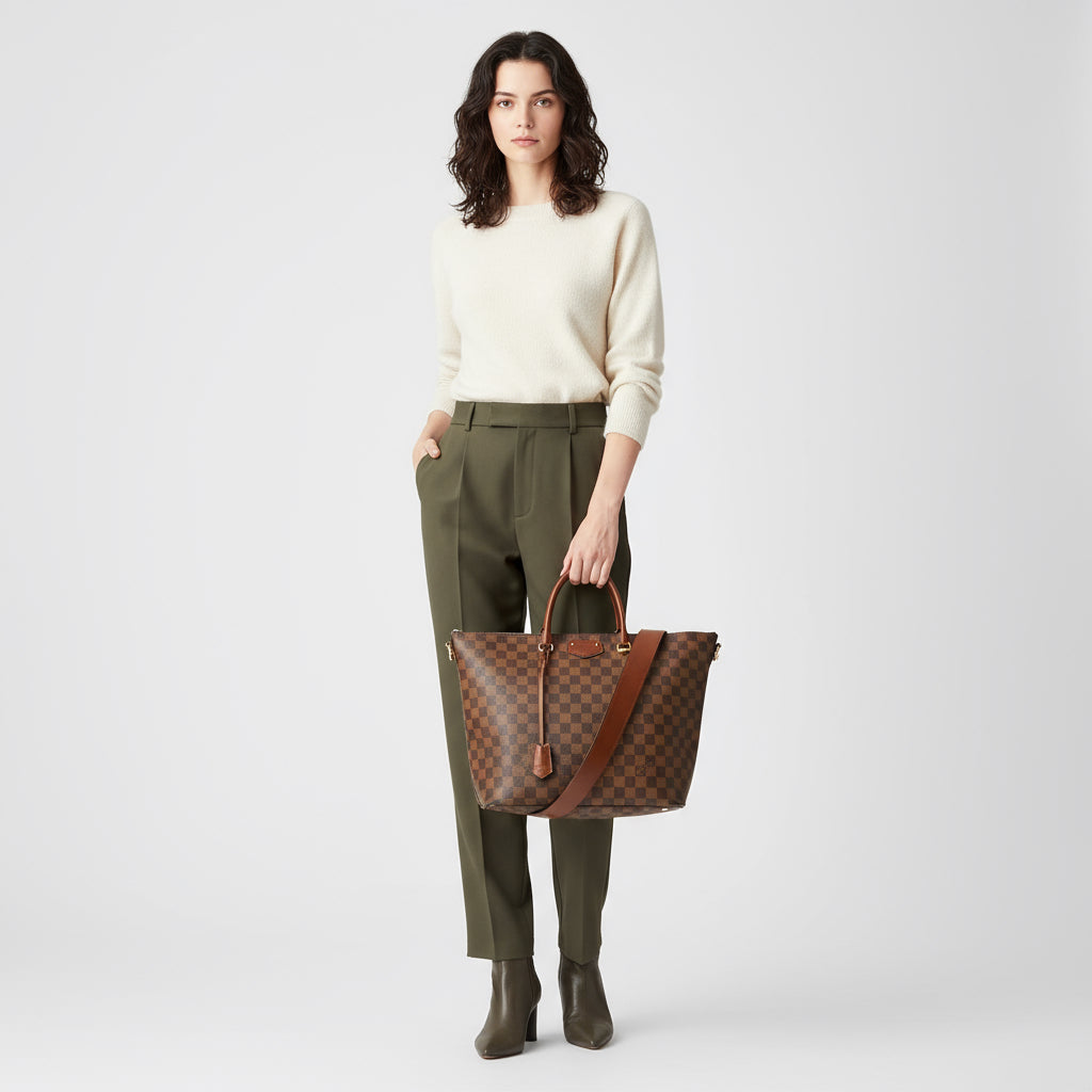 Louis Vuitton Belmont Damier Ebene             100% Authentic                                            ✨Very Good Pre-Owned Condition                 ~30 % off MSRP