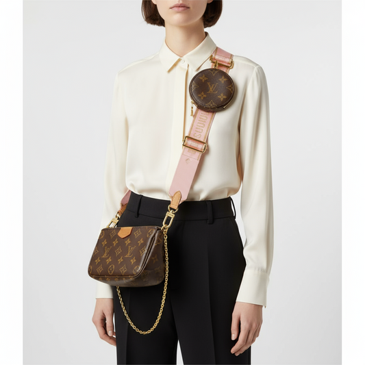 Louis Vuitton        Multi Pochette Accessoires 100% Authentic ✨Excellent Pre-Owned Condition with Minor Wear ~28% off MSRP