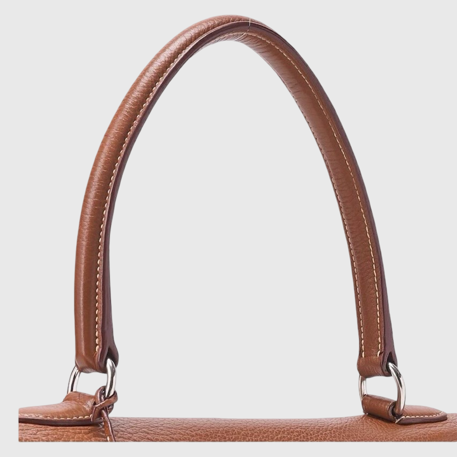 Hermès Kelly Shoulder Taurillon Clemence Leather Gold Authentic Previously Owned