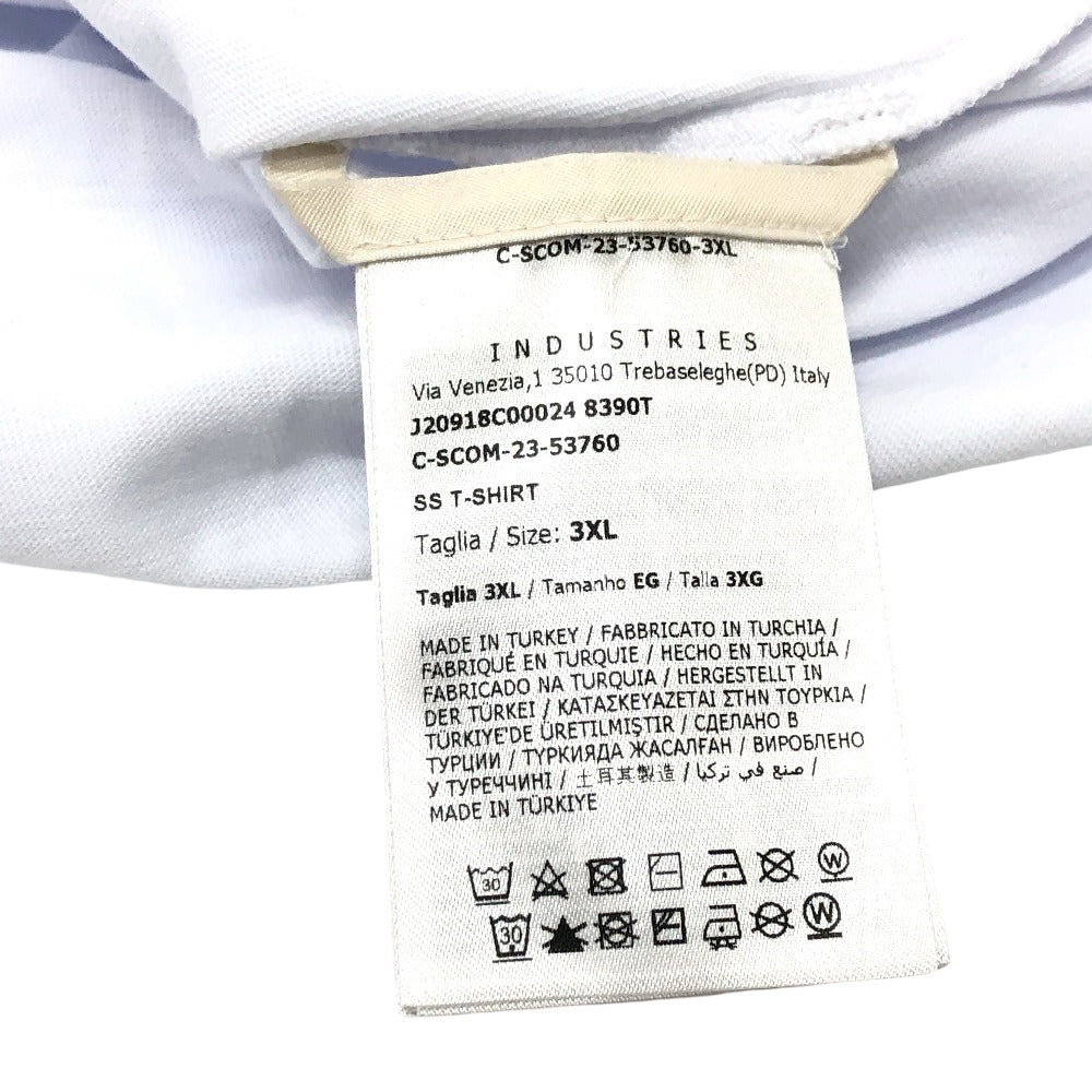 Moncler – Short Sleeve T-Shirt – Logo White –Men’s– XXXL 100% Authentic ✨Pre-Owned Near-Unused Condition ~24.5% off MSRP