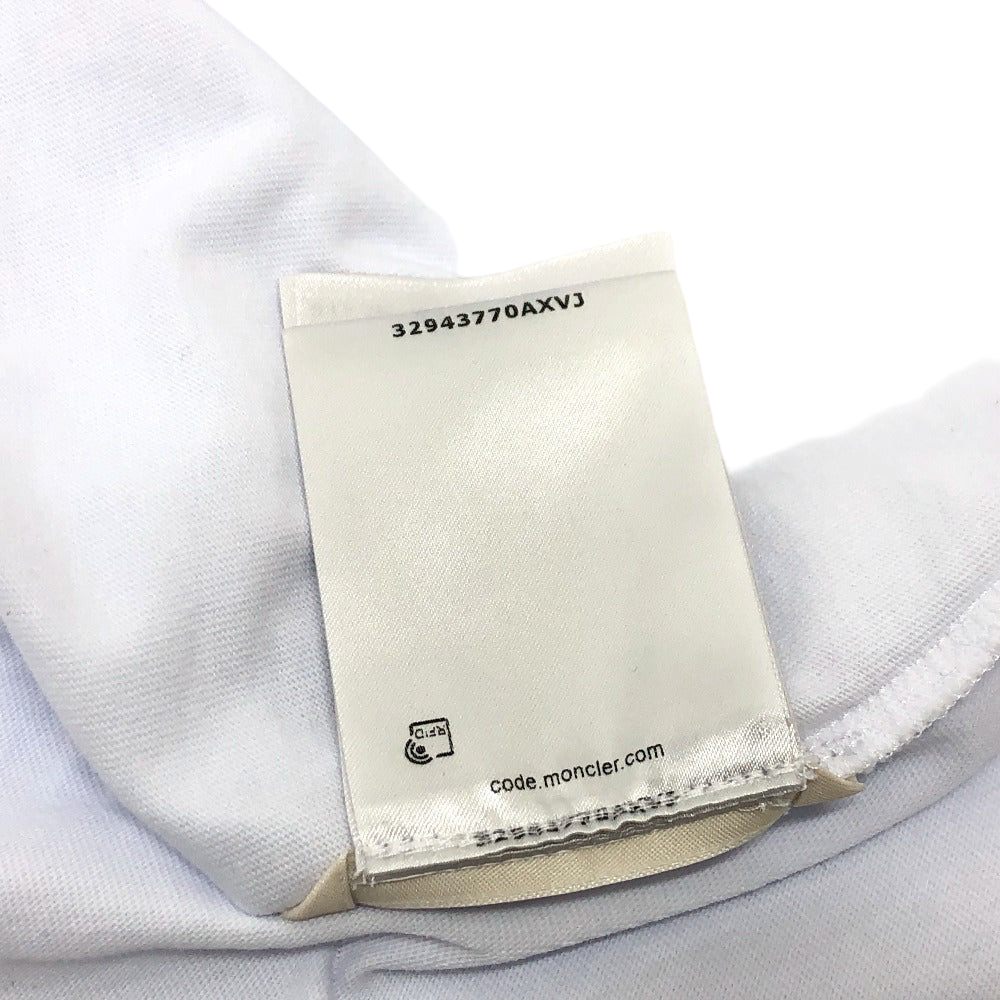 Moncler – Short Sleeve T-Shirt – Logo White –Men’s– XXXL 100% Authentic ✨Pre-Owned Near-Unused Condition ~24.5% off MSRP