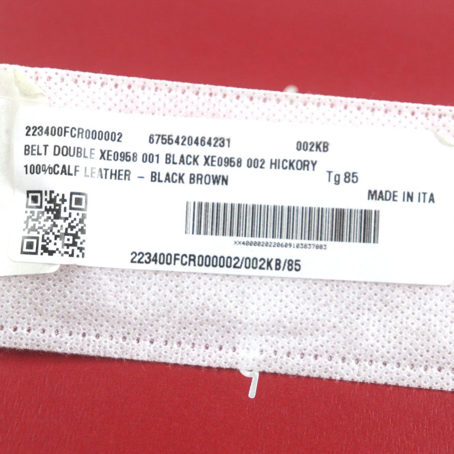 Salvatore Ferragamo – Reversible Belt men’s Size: 90 Black & Dark Brown Leather 100% Authentic ✨Pre-Owned Unused Condition ~16% off MSRP