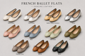 French-Inspired Genuine Leather Ballet Flats – Soft Round Toe Slip-On Shoes