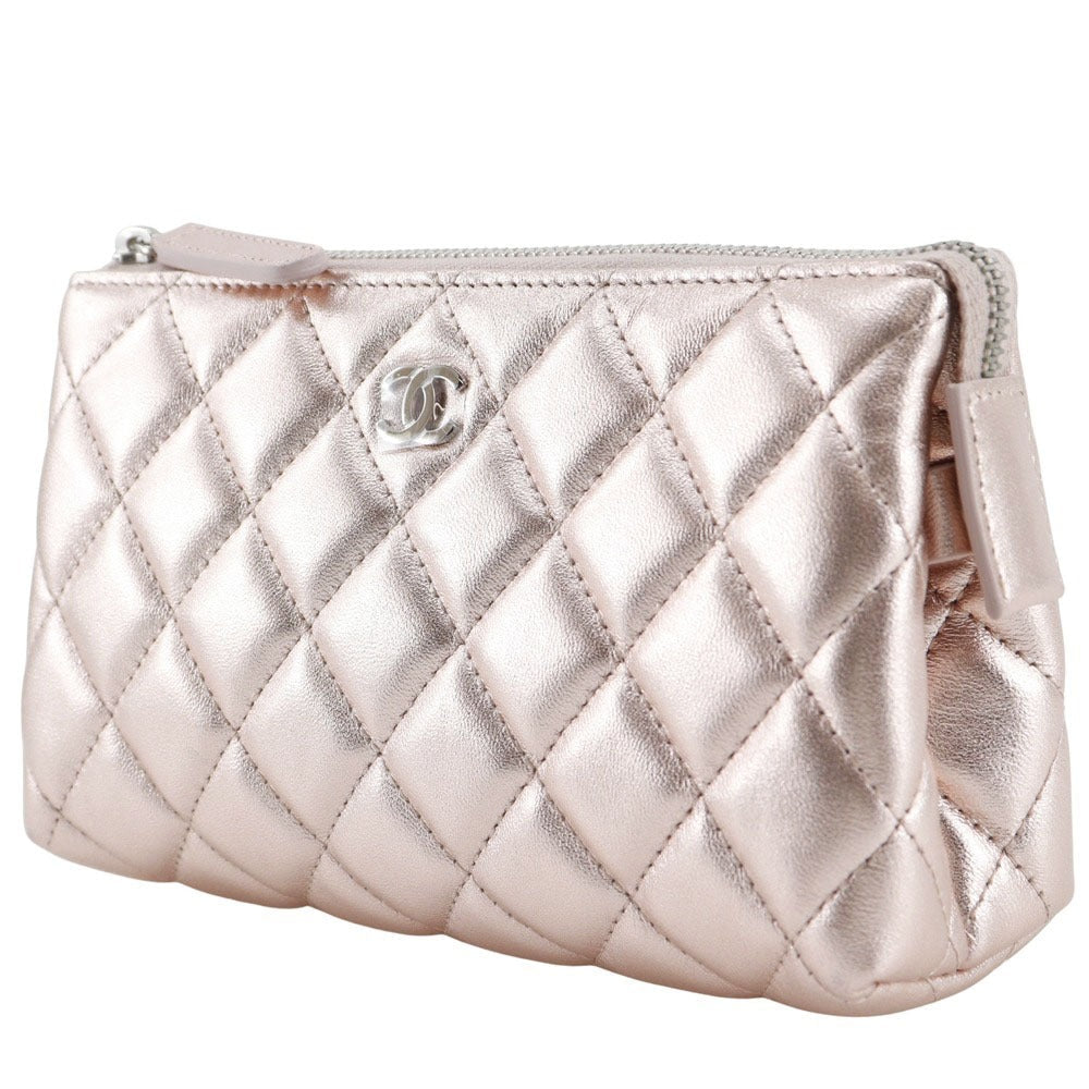 CHANEL Matelassé Lambskin – Metallic Pink – 100% Authentic ✨Pre-Owned Excellent Condition     ~ 33% off MSRP