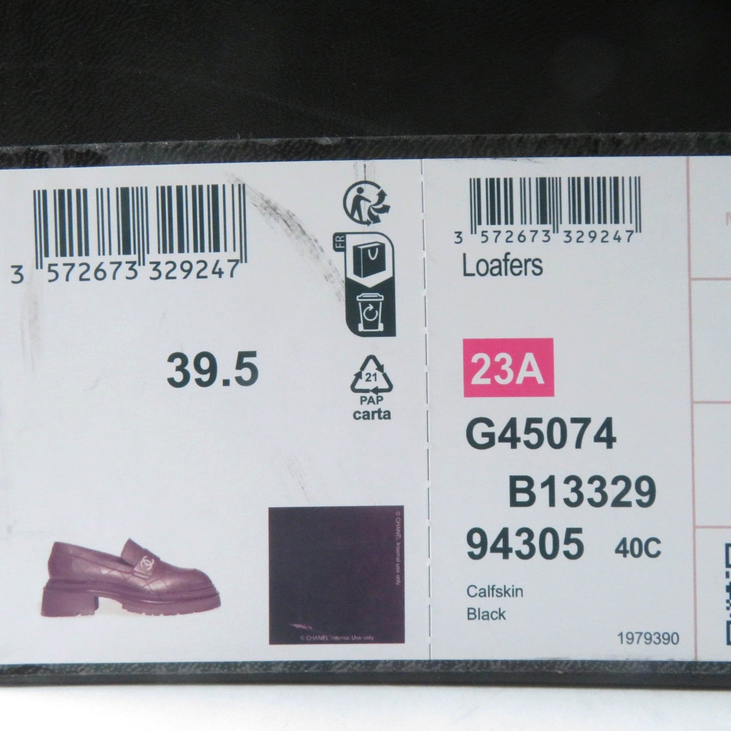 Chanel Matelassé Loafers size 39.5 by Virginie Viard 2023 100% Authentic ✨ Excellent Pre-Owned Condition ~ 23% off MSRP