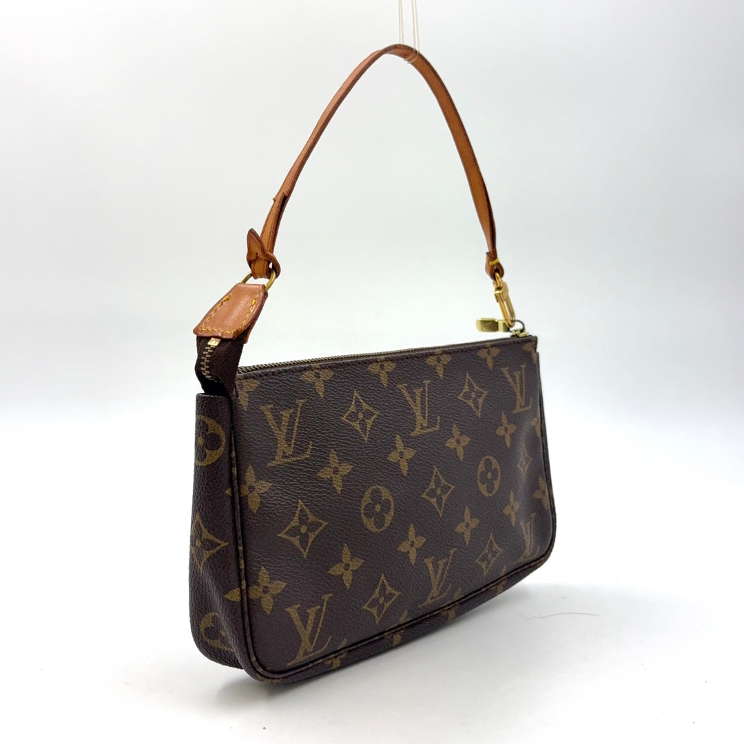 Louis Vuitton Pochette Accessoires Monogram Canvas  Previously Owned Authentic