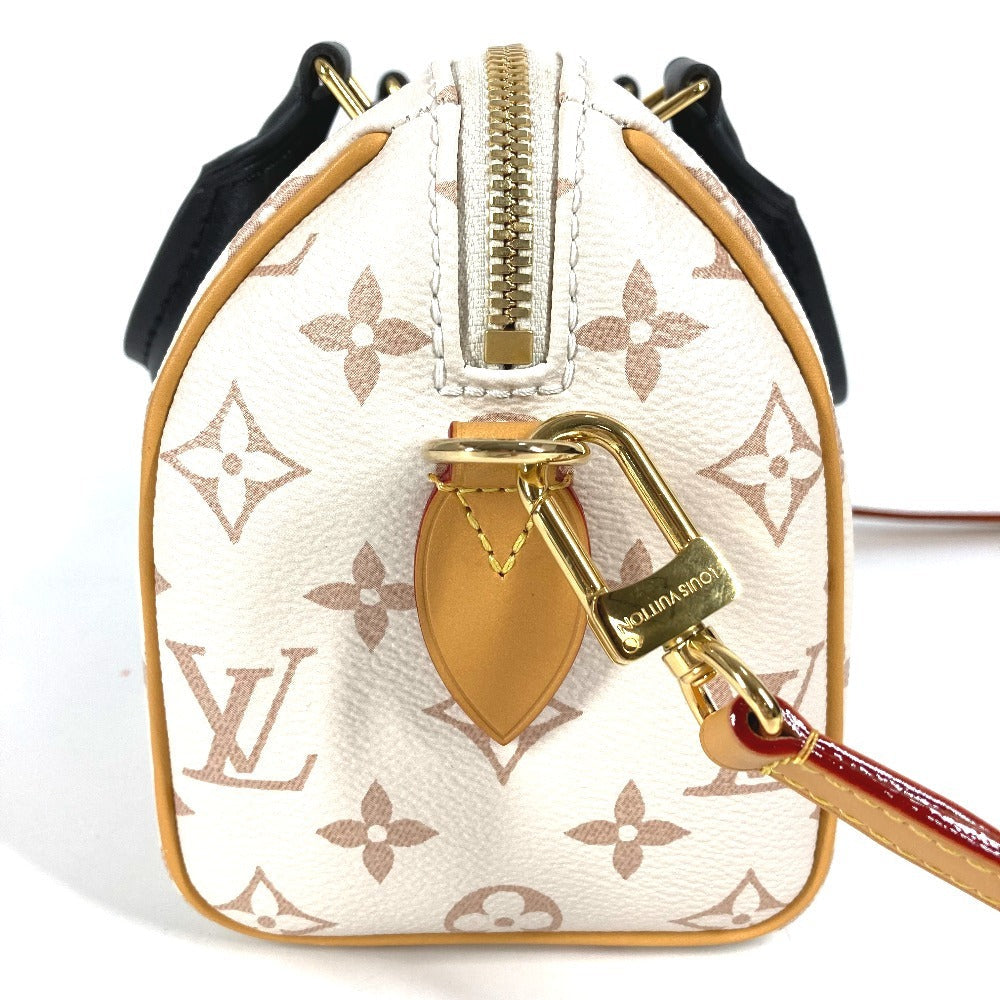 LOUIS VUITTON – Speedy Bandoulière 20 – Monogram Dune Canvas Unused / Excellent ✨Previously Owned Condition ~27%off MSRP