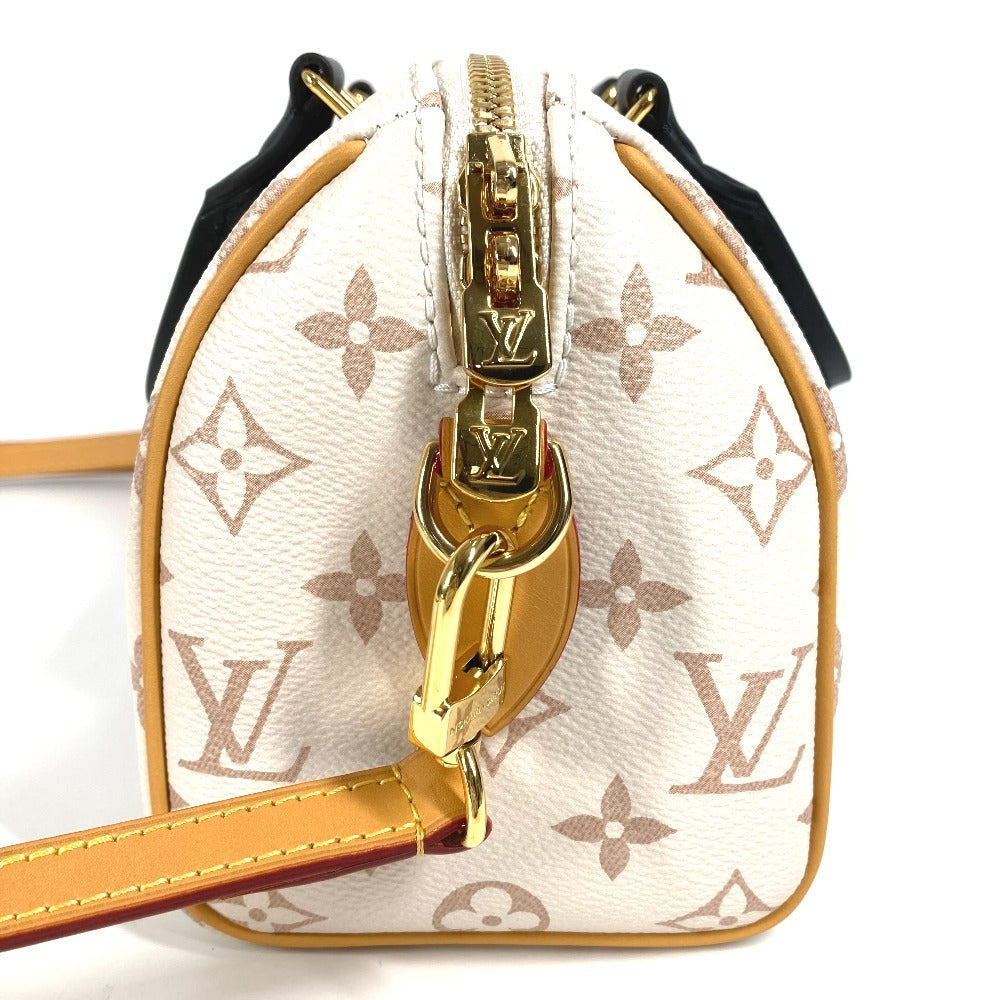 LOUIS VUITTON – Speedy Bandoulière 20 – Monogram Dune Canvas Unused / Excellent ✨Previously Owned Condition ~27%off MSRP