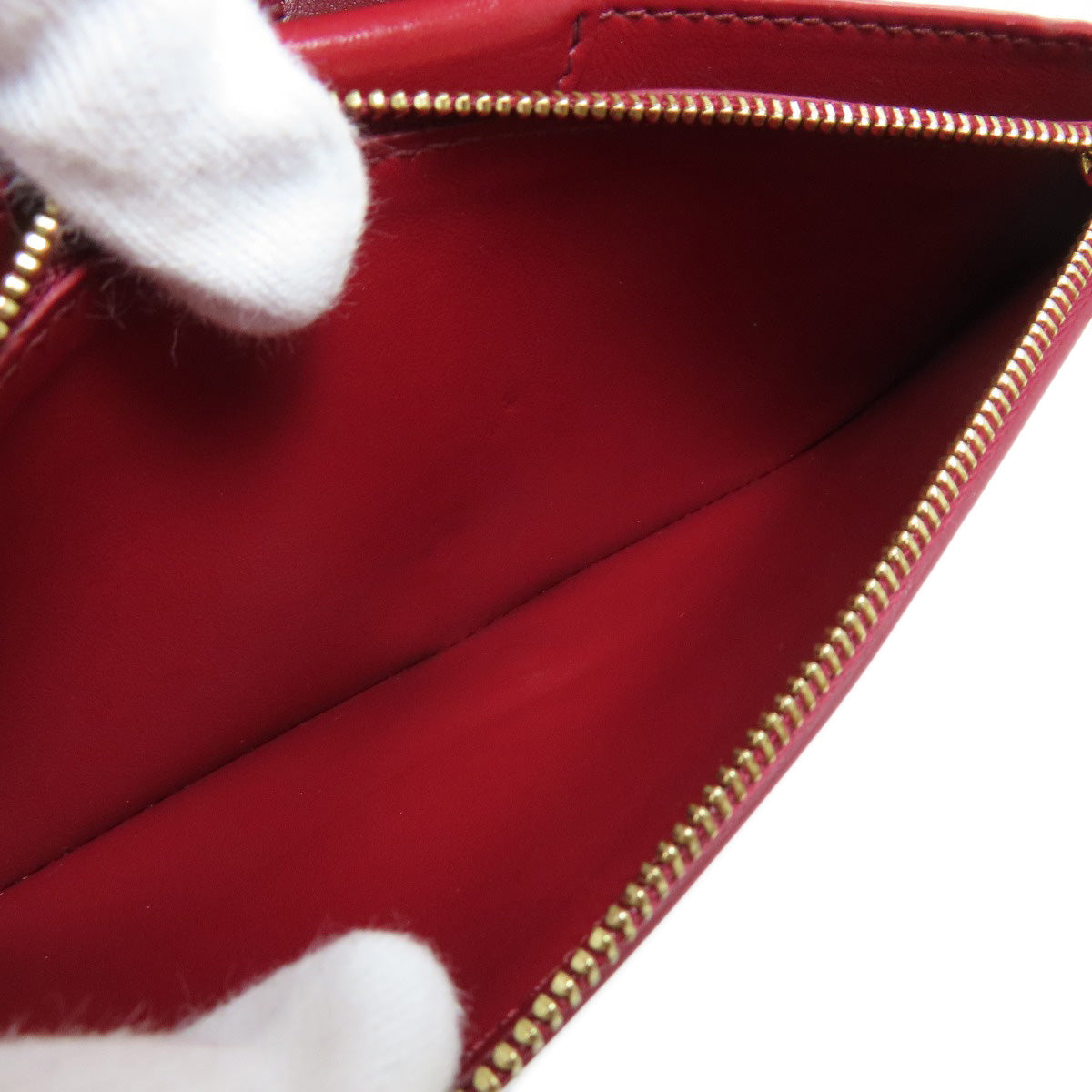 BURBERRY – Long Shoulder Wallet – Red Leather – 100% Authentic ✨Previously Owned Very Good Condition ~32% Off MSRP