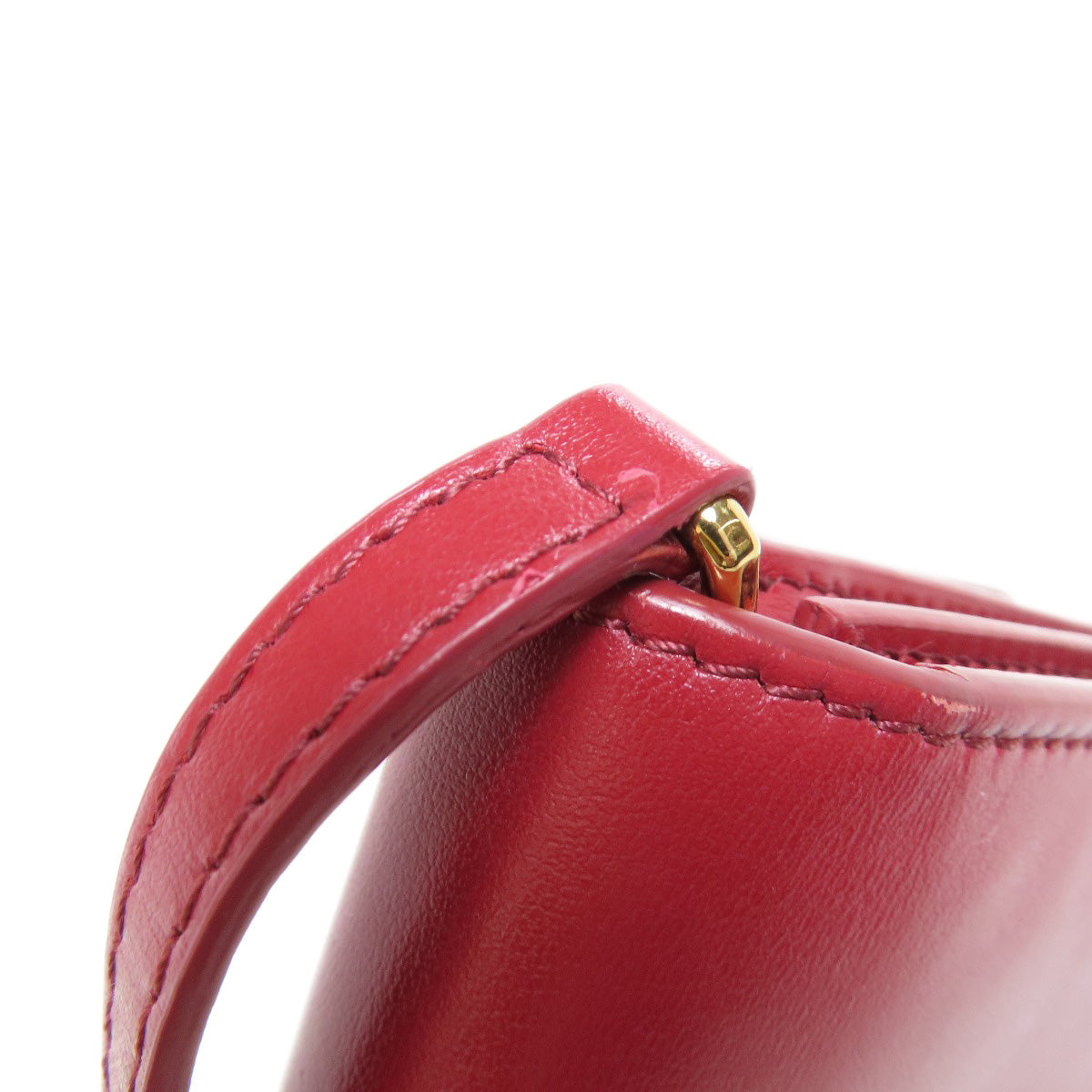 BURBERRY – Long Shoulder Wallet – Red Leather – 100% Authentic ✨Previously Owned Very Good Condition ~32% Off MSRP