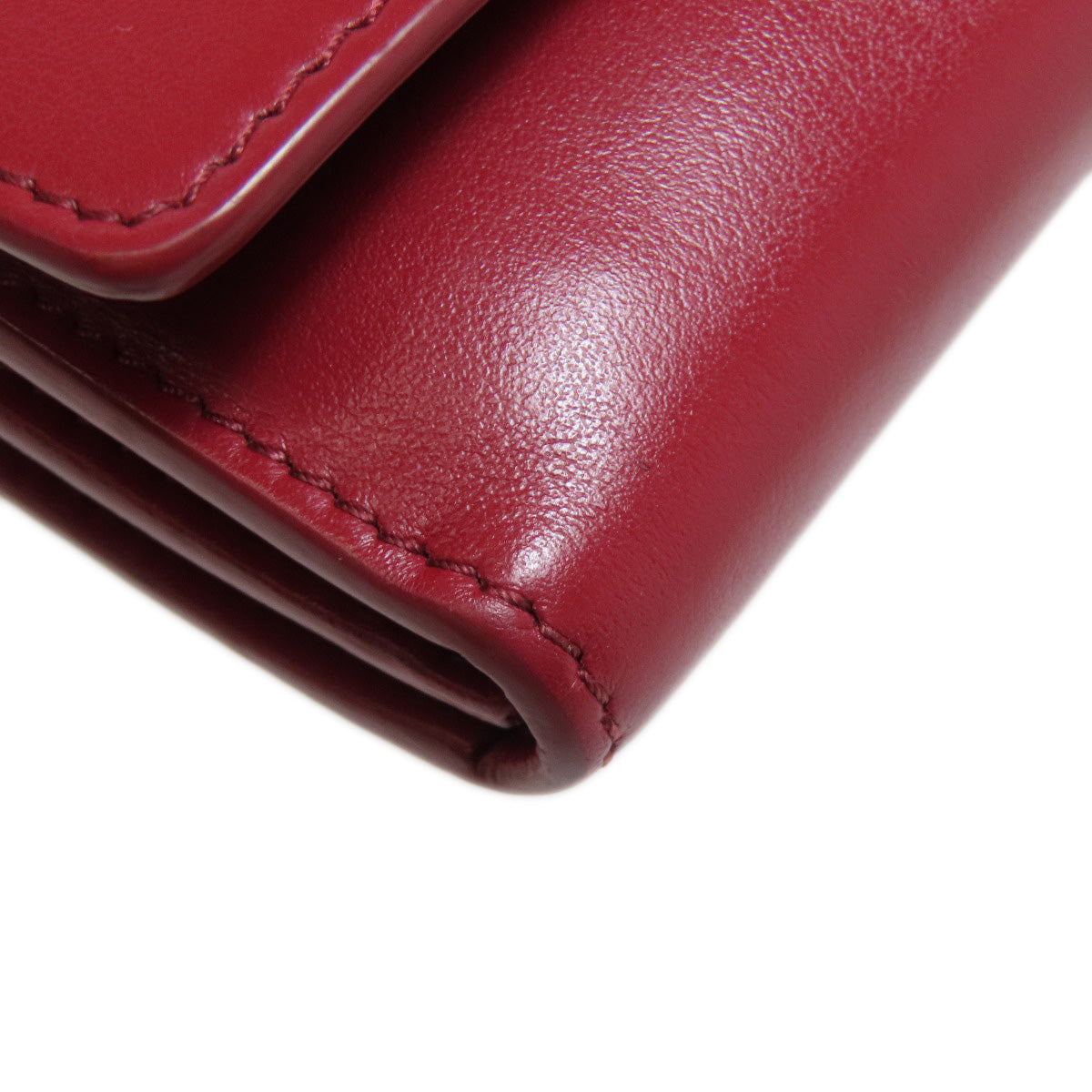 BURBERRY – Long Shoulder Wallet – Red Leather – 100% Authentic ✨Previously Owned Very Good Condition ~32% Off MSRP