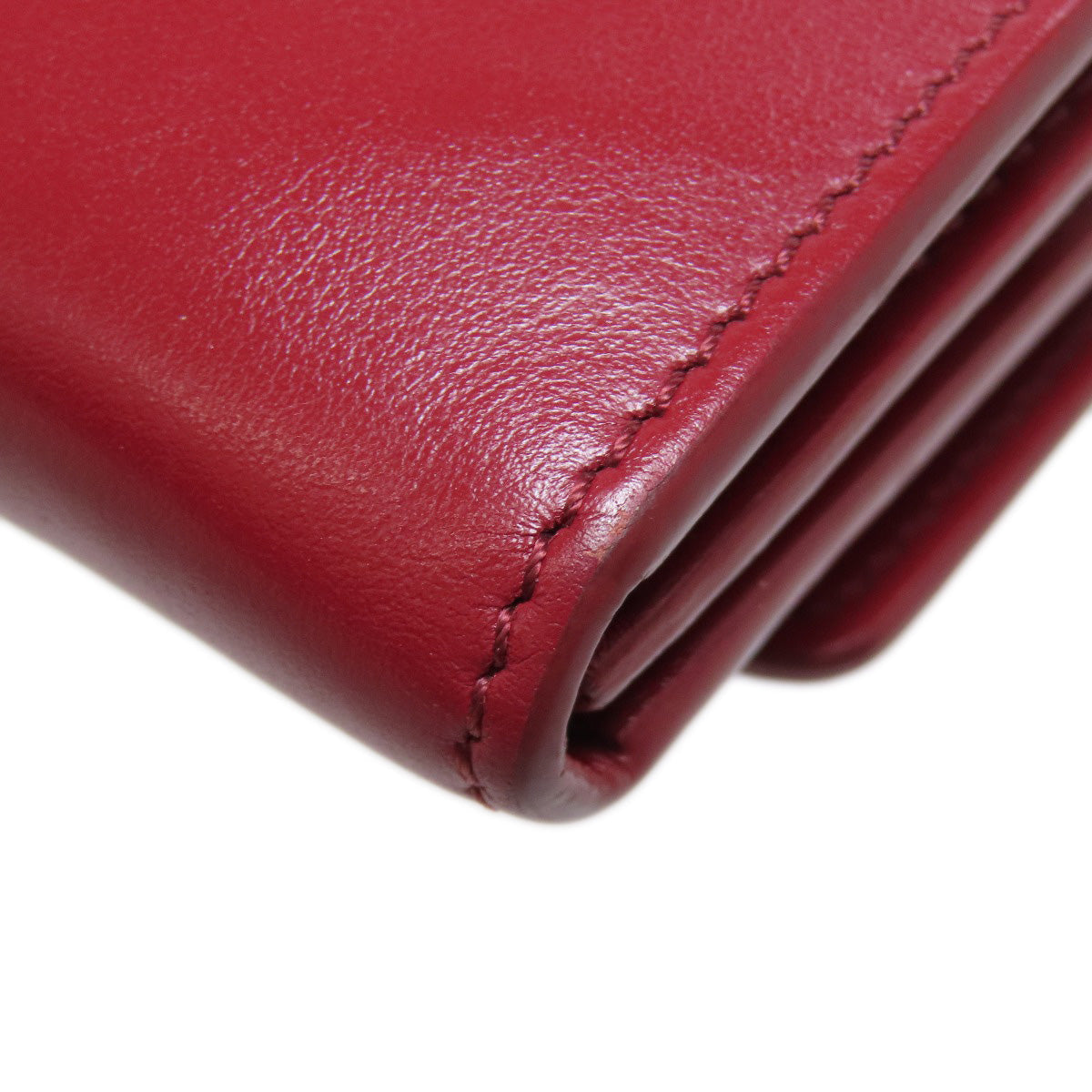 BURBERRY – Long Shoulder Wallet – Red Leather – 100% Authentic ✨Previously Owned Very Good Condition ~32% Off MSRP