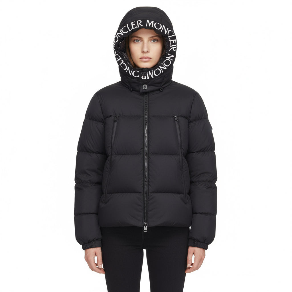 MONCLER – MONTCLA GIUBBOTTO Down Jacket – Black Nylon – Men’s Size 3