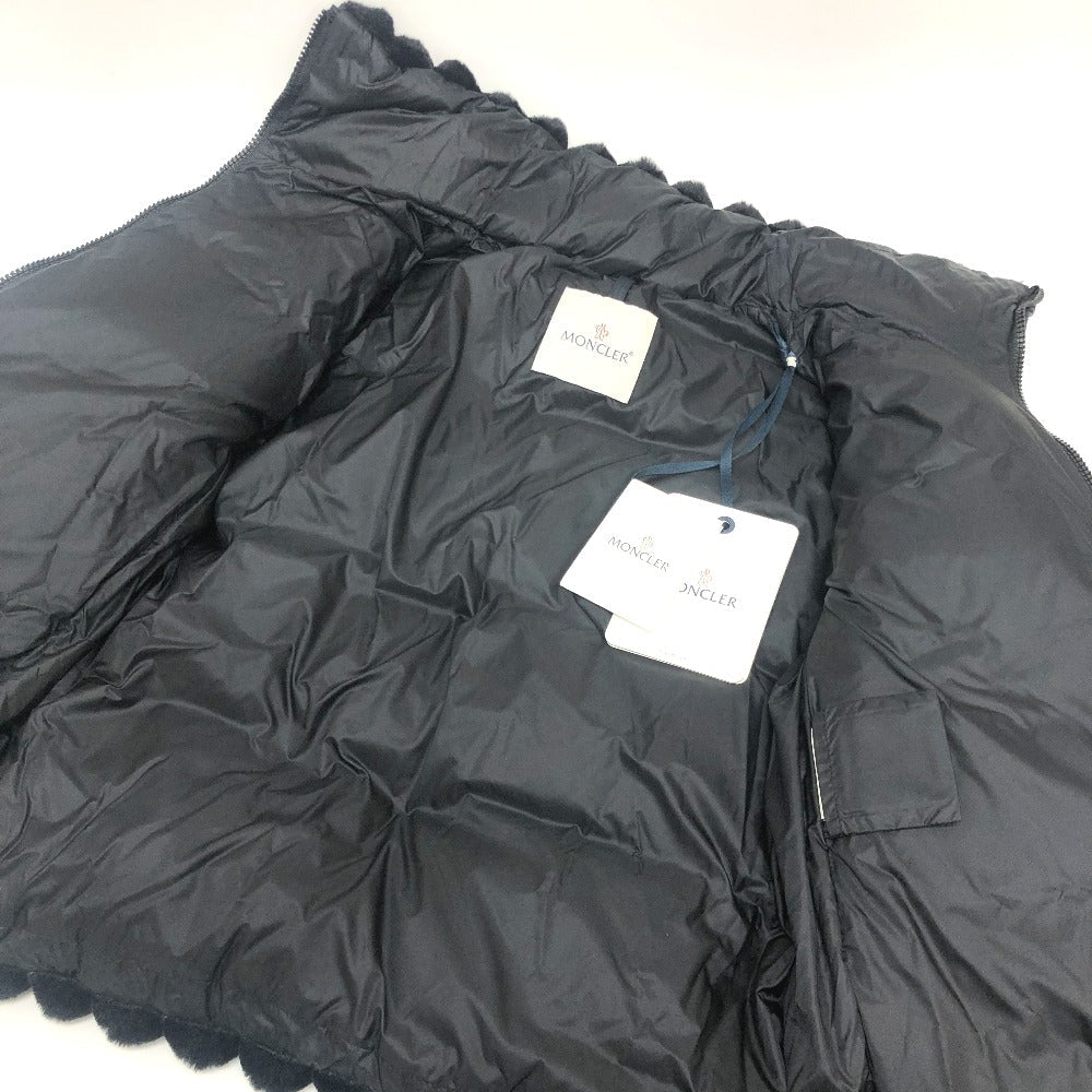MONCLER – PEDRIX Girls Velvet Down Jacket – Black Polyester – Size 00 – 100% Authentic Like New ✨Previously owned Condition ~27% Off MSRP