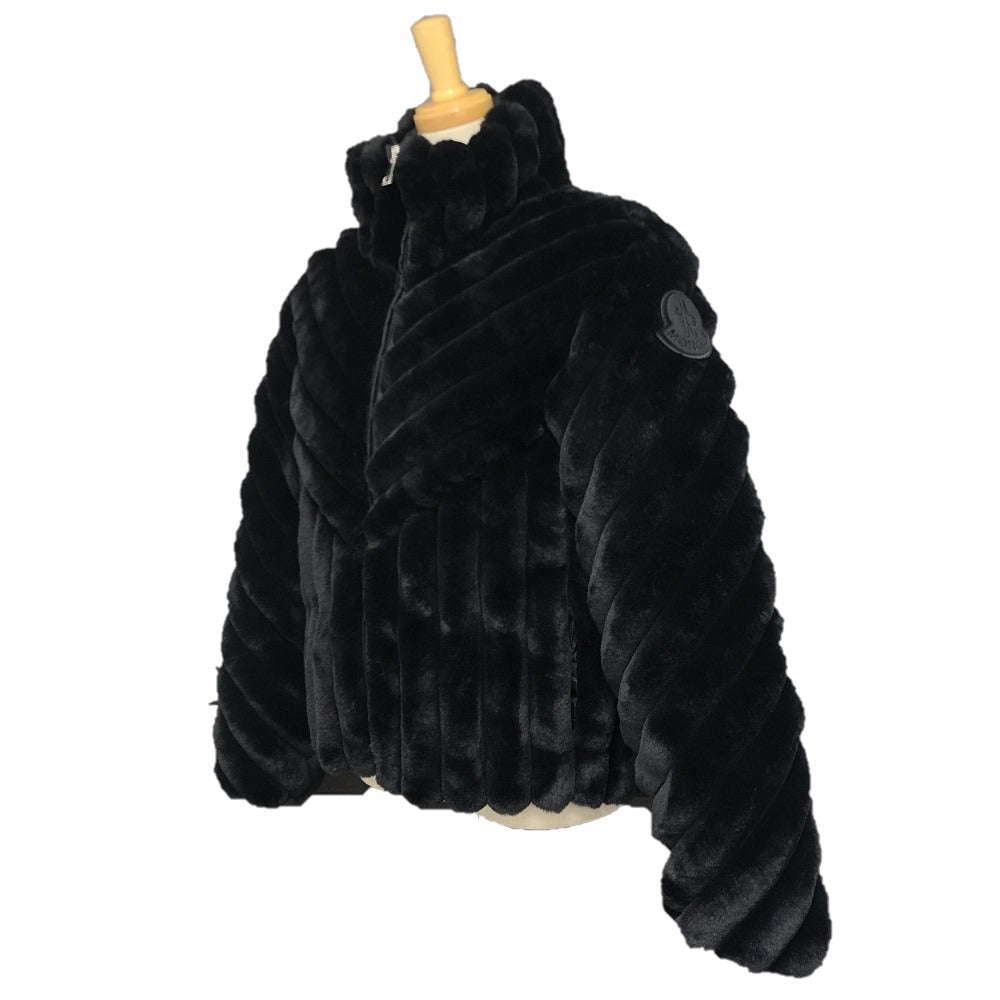 MONCLER – PEDRIX Girls Velvet Down Jacket – Black Polyester – Size 00 – 100% Authentic Like New ✨Previously owned Condition ~27% Off MSRP