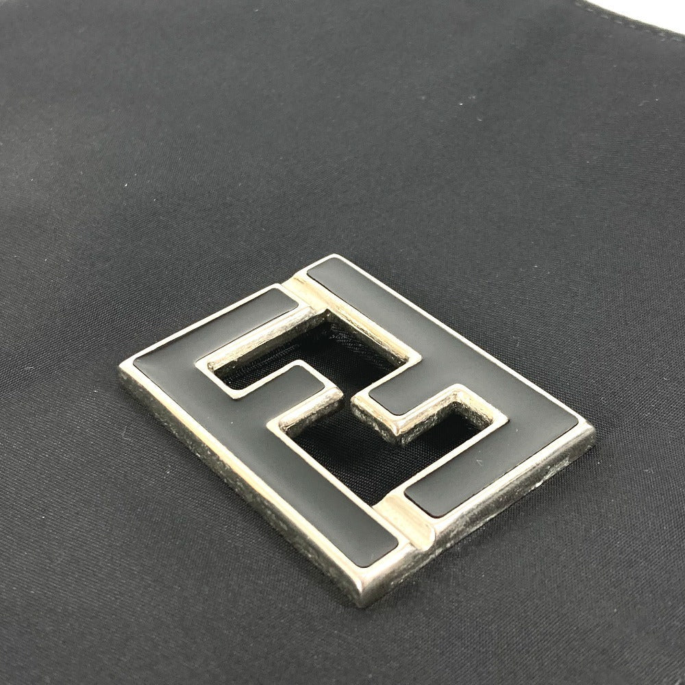 FENDI – FF Logo Nylon Shoulder Bag – Black – Unisex – 100% Authentic Excellent ✨Previously Owned Condition ~27% Off MSRP