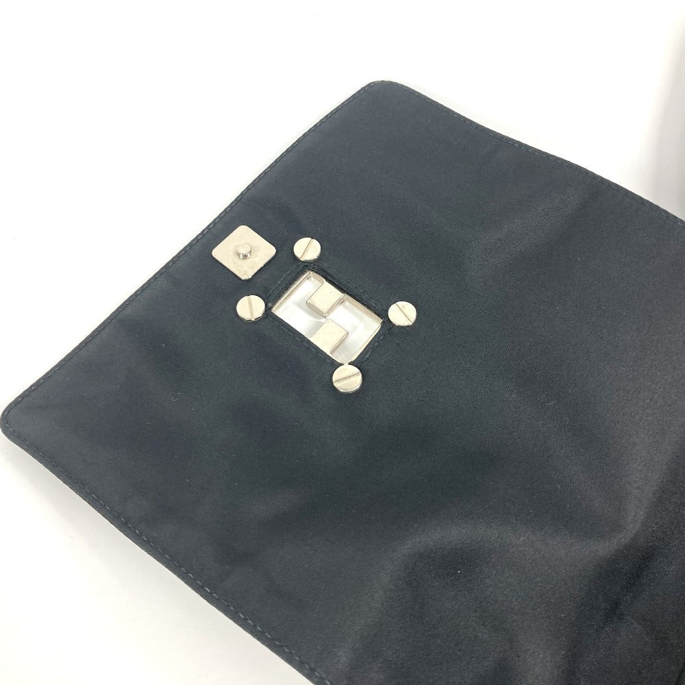 FENDI – FF Logo Nylon Shoulder Bag – Black – Unisex – 100% Authentic Excellent ✨Previously Owned Condition ~27% Off MSRP