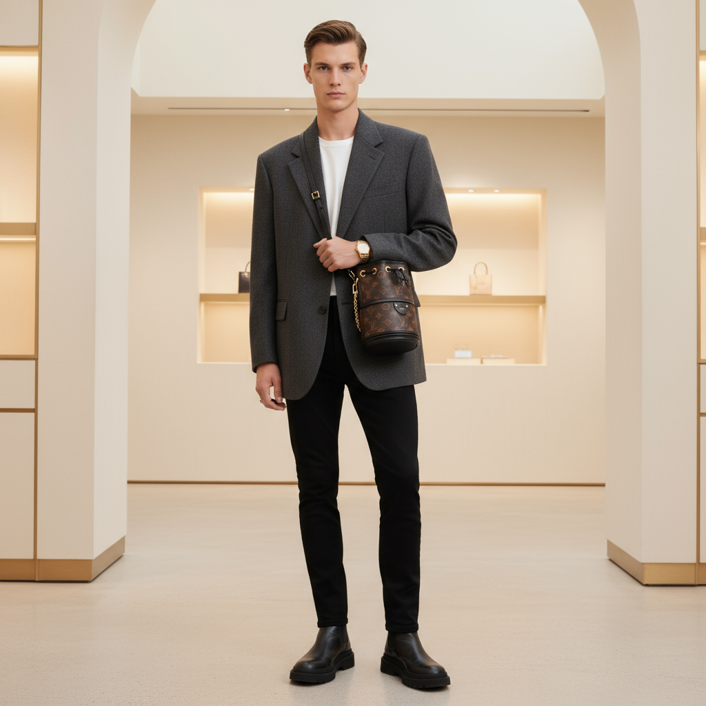 LOUIS VUITTON – Monogram Kanoe – 100% Authentic ✨Excellent Pre-Owned Condition ~28% off MSRP