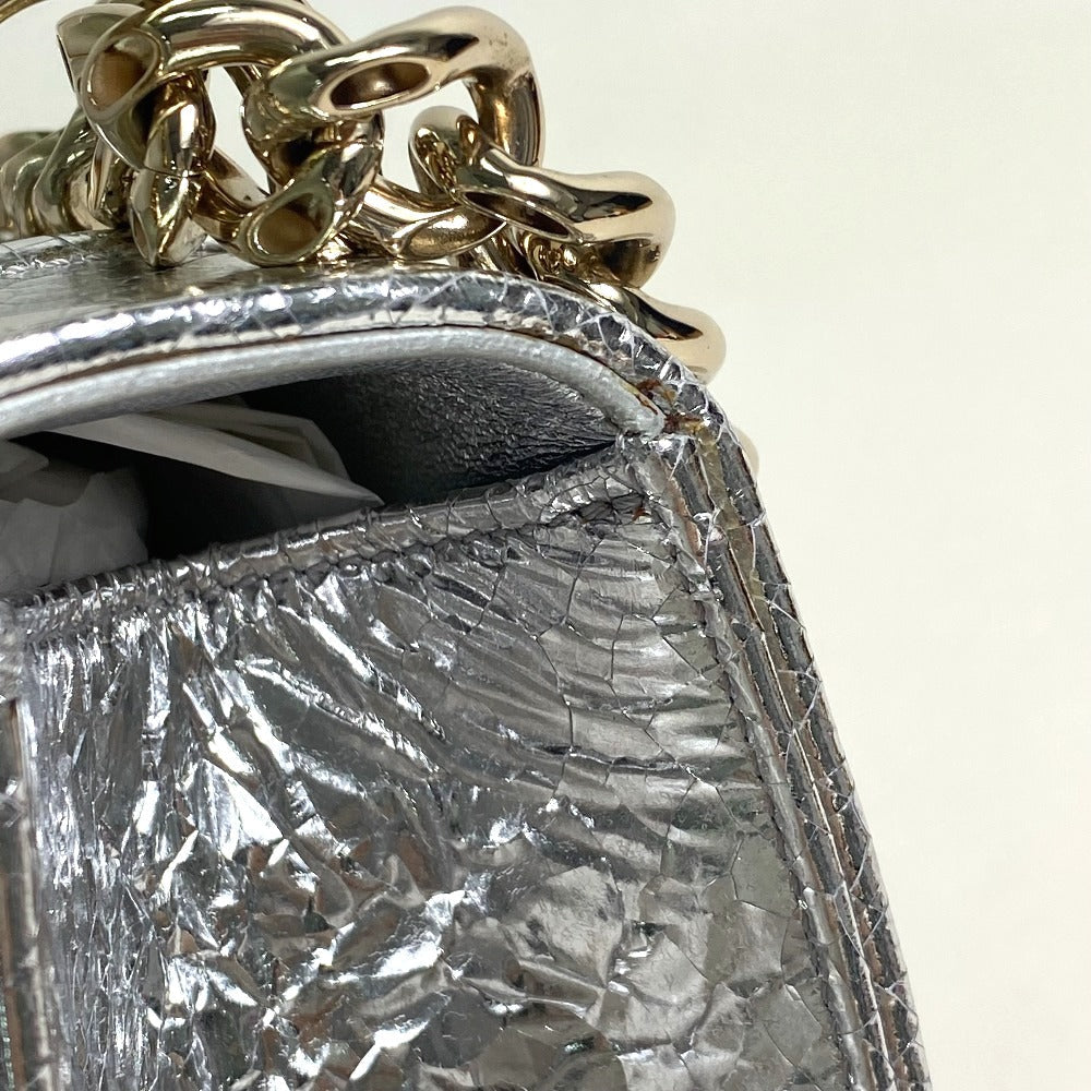 DIOR – Diorama Small Flap Shoulder Bag – Silver Leather – 100% Authentic ✨Previously Owned ~41% Off MSRP