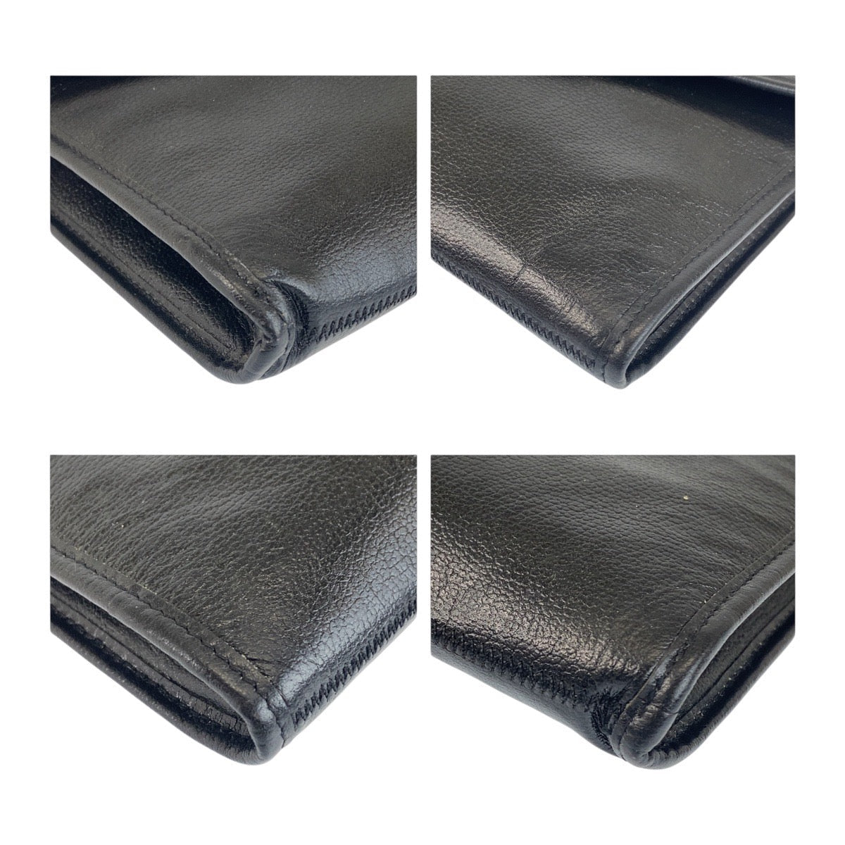 Christian Dior – Vintage Chain Shoulder Clutch – Black Leather with Gold-Tone Chain & “Dior”Logo – ✨ Previously Owned well kept Vintage Condition.