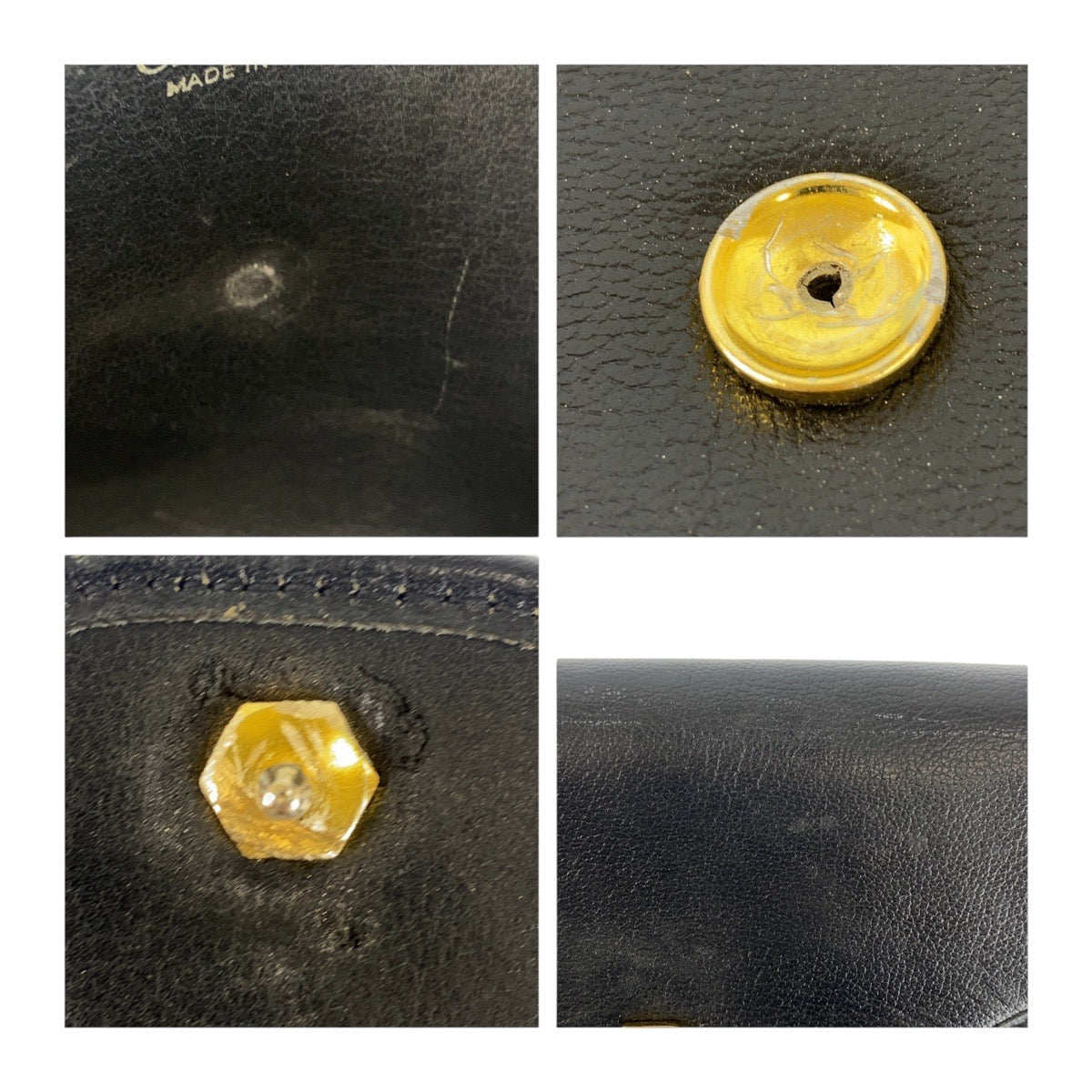 Christian Dior – Vintage Chain Shoulder Clutch – Black Leather with Gold-Tone Chain & “Dior”Logo – ✨ Previously Owned well kept Vintage Condition.