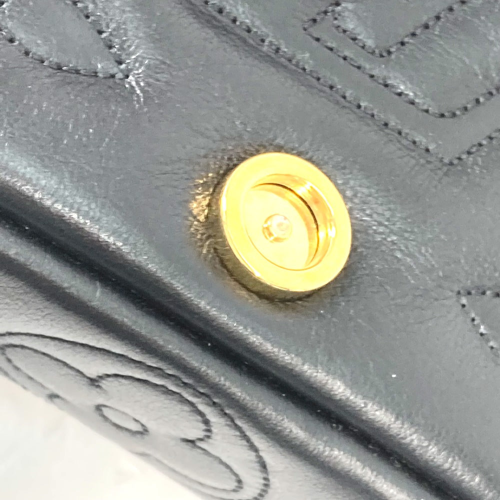 LOUIS VUITTON – Shoulder Bag – Monogram Bubblegram Wallet on Strap – Black Leather – 100% Authentic ✨Previously Owned Excellent Condition ~38% Off MSRP