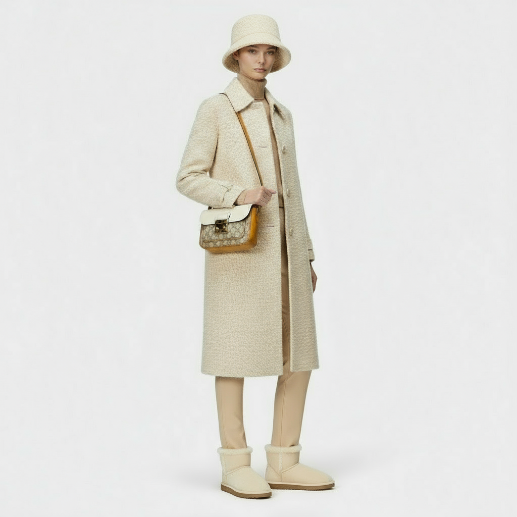 GUCCI – GG Supreme 2-Way Handbag & Clutch 100% Authentic ✨Previously Owned Excellent Condition ~33% Off MSRP