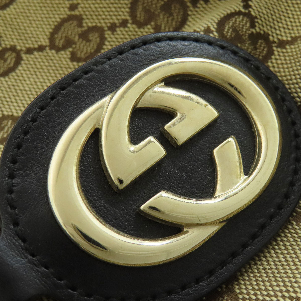 GUCCI Sukey Shoulder Bag  GG Canvas Brown 100% Authentic Very Good ✨ Perviously-Owned Condition ~24% Off MSRP