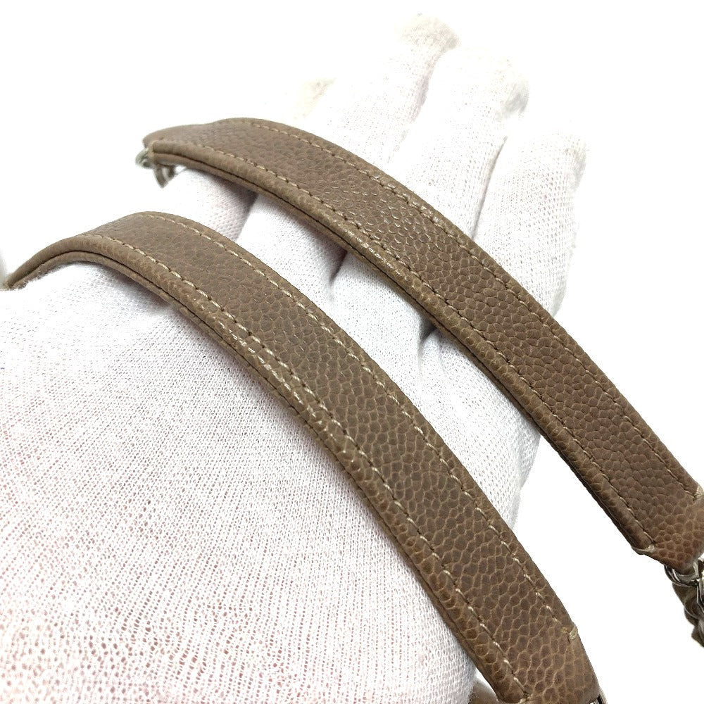 CHANEL – Mademoiselle Bowling Shoulder Bag – Brown Caviar Skin CC COCO Mark – 100% Authentic ✨Pre-Owned Very Good Condition ~26% off MSRP