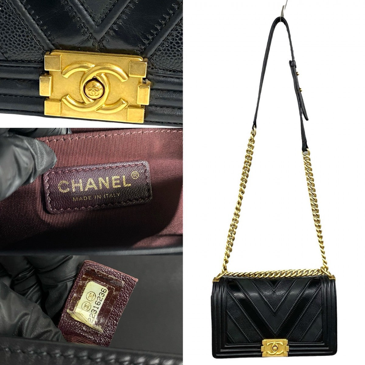 CHANEL – Boy Chanel Shoulder Bag – 100% Authentic ✨Previously Owned Very Good Condition ~36% off MSRP