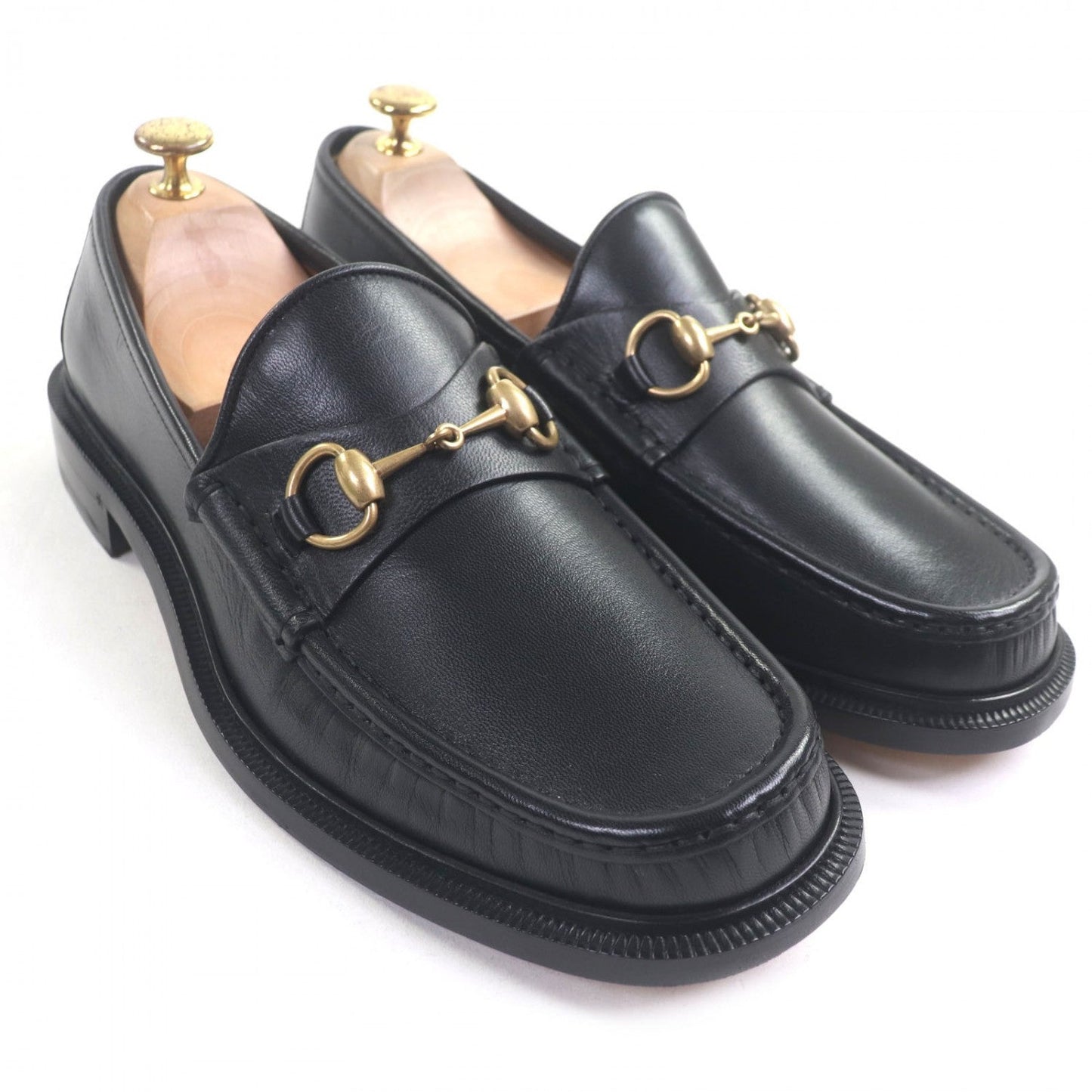 GUCCI – Leather Loafers – Black – Men’s Size 8.5 – 100% Authentic ✨Previously Owned Near Mint Condition ~45% Off MSRP