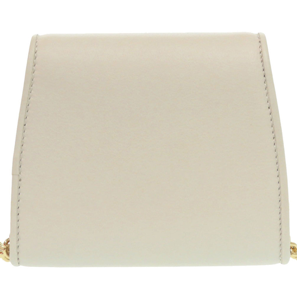 GUCCI – Blondy Chain Wallet – White Leather – Italy – 100% Authentic ✨Previously Owned Pristine Condition ~34% Off MSRP