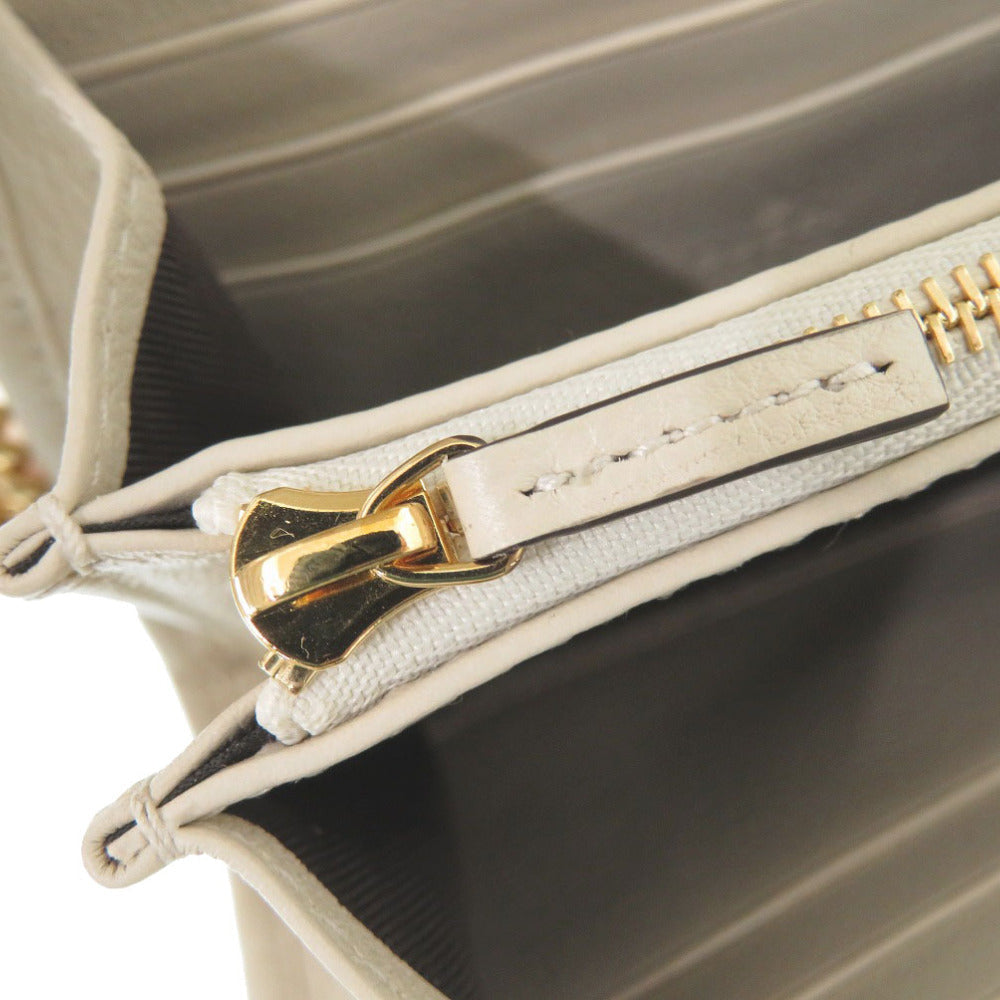 GUCCI – Blondy Chain Wallet – White Leather – Italy – 100% Authentic ✨Previously Owned Pristine Condition ~34% Off MSRP