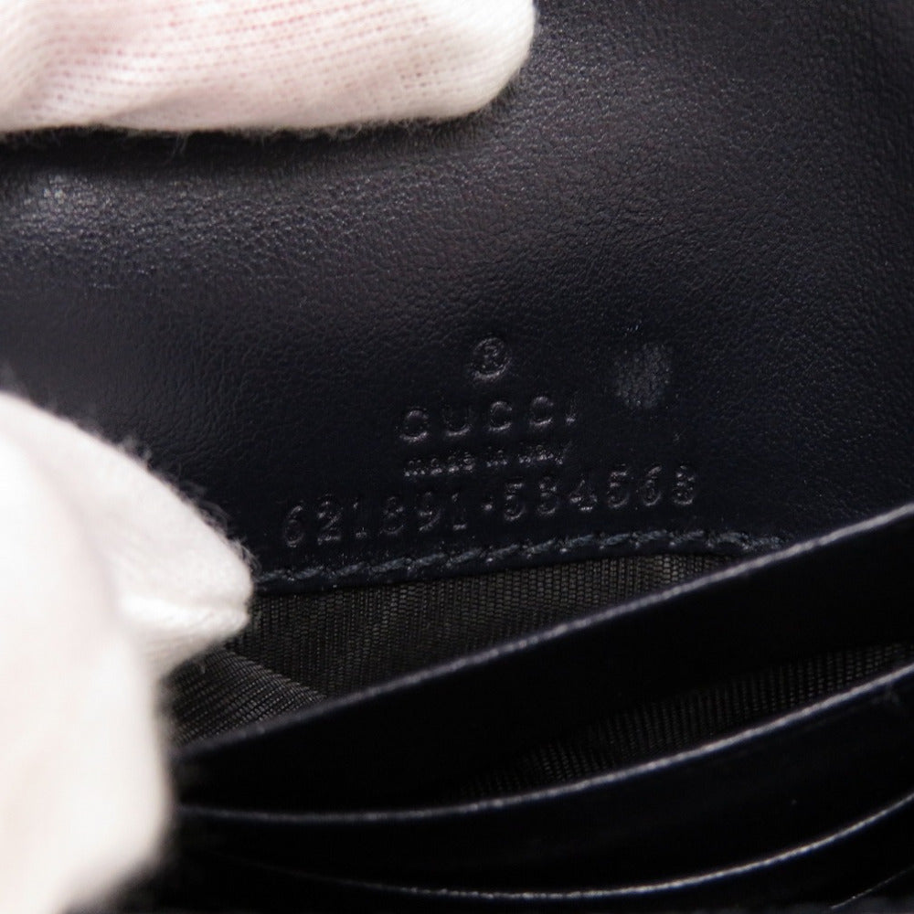 GUCCI – Horsebit Bifold Wallet – Beige Canvas & Leather  – Italy – 100% Authentic ✨Previously Owned Near-Mint Condition -26% Off MSRP