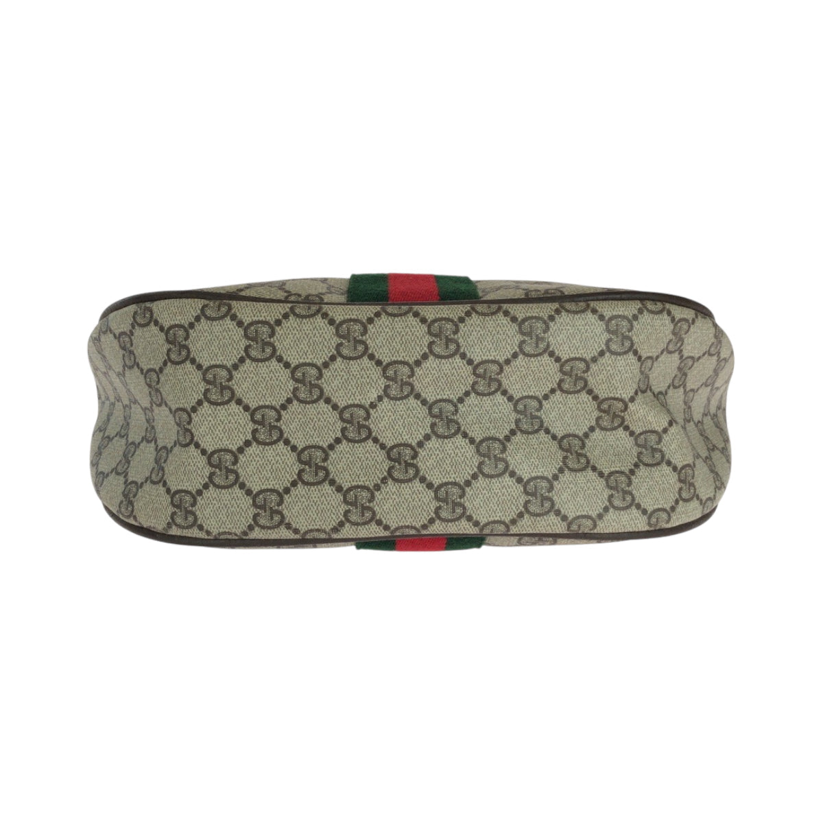 GUCCI – Sherry Line Old Gucci Shoulder Bag – GG Supreme Canvas Beige – Italy – 100% Authentic ✨Previously Owned Very Good Condition ~68% Off MSRP