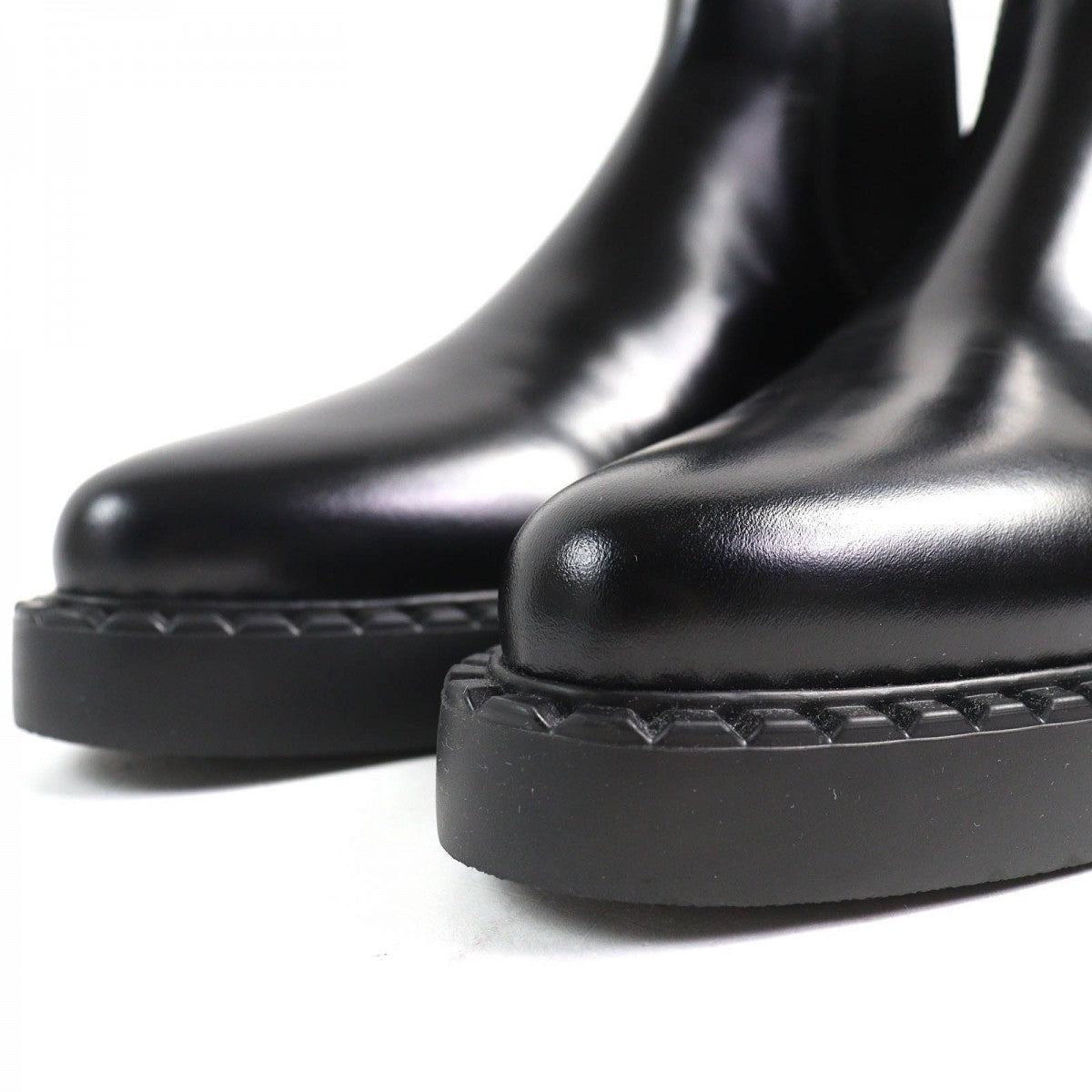 PRADA – Brushed Leather Short Boots – Black “Chocolate” – Size 37.5 – 100% Authentic ✨Previously Owned Pristine / Like-New Condition ~36% Off MSRP