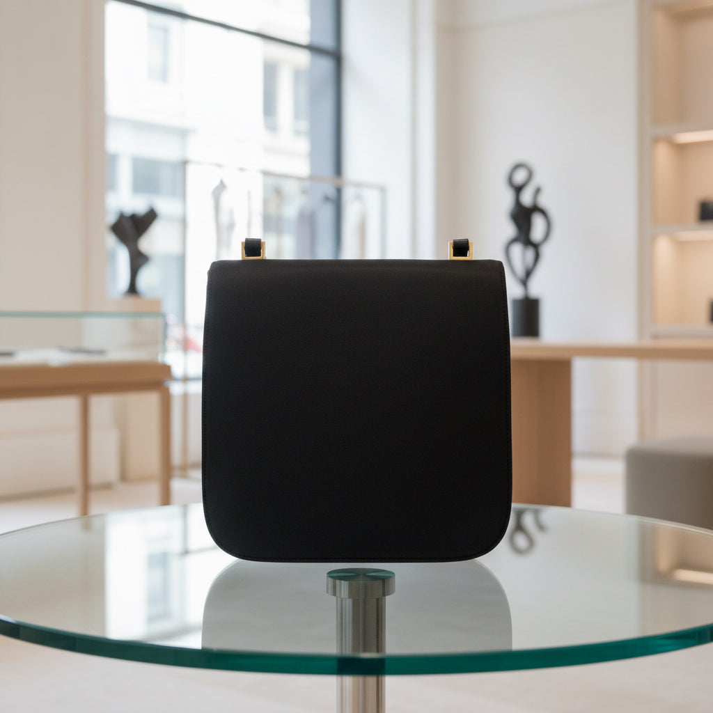 PRADA – Nylon Shoulder Pochette with Triangle Logo – Black with Silver Hardware – 100% Authentic ✨Previously Owned Very Good Condition ~40% Off MSRP