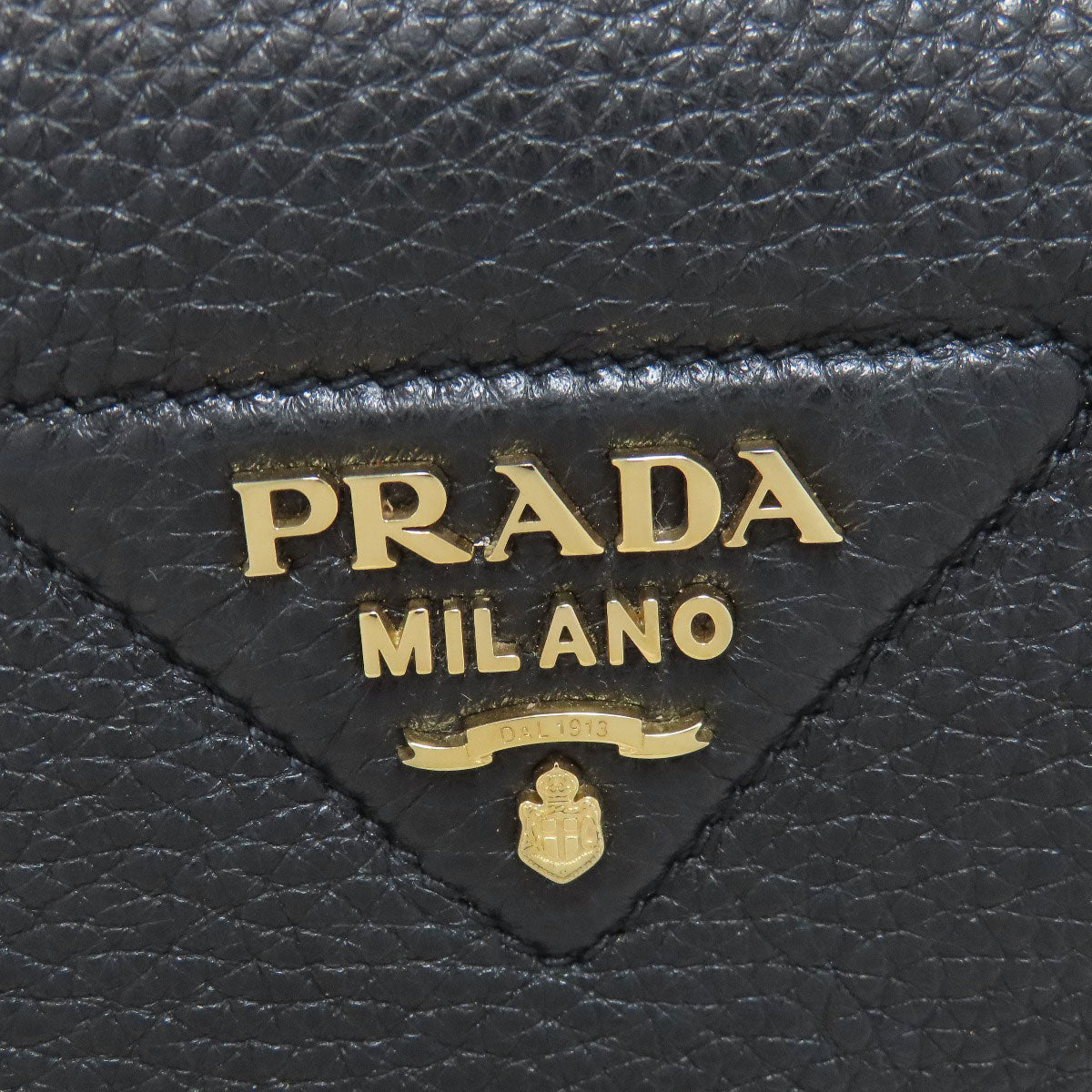 PRADA – Black Leather 2WAY Structured Handbag – With Shoulder Strap kk– 100% Authentic ✨Previously Owned Very Good Condition ~36% Off MSRP
