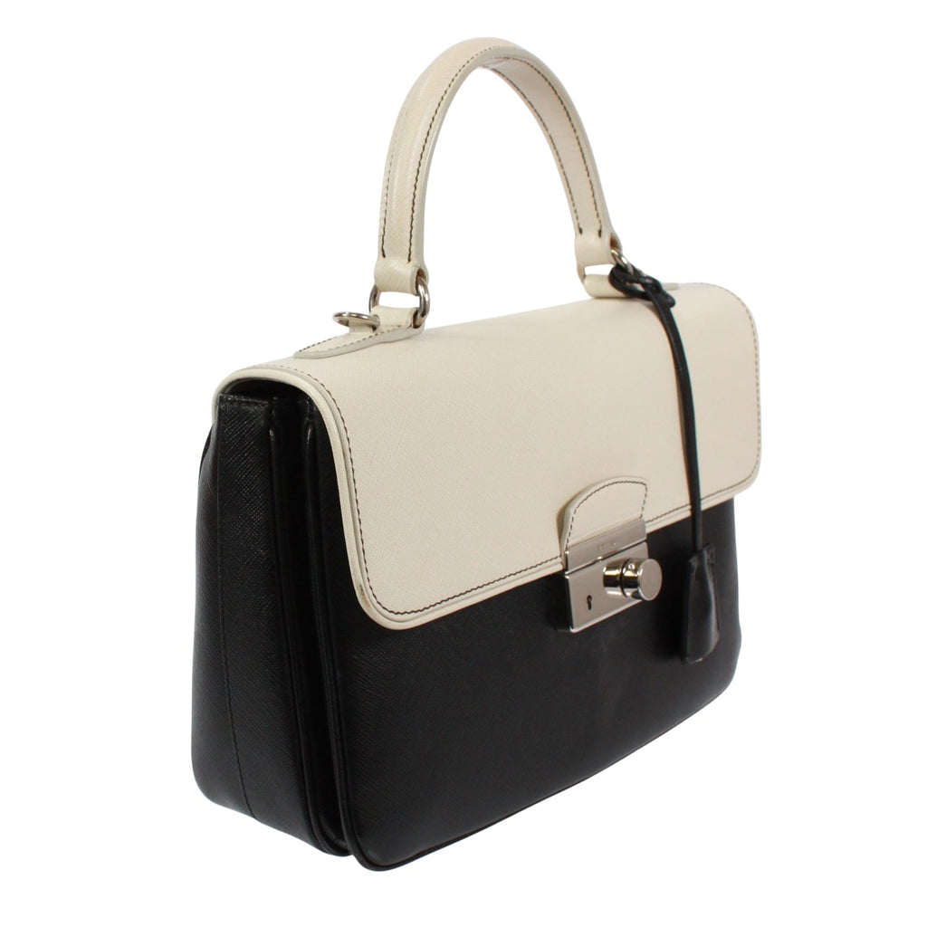 Prada 2WAY Saffiano Leather Previously Owned Authentic