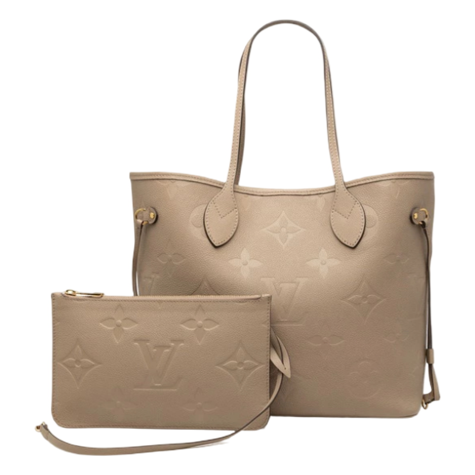 LOUIS VUITTON Neverfull MM Tourterelle | Previously Owed Authentic