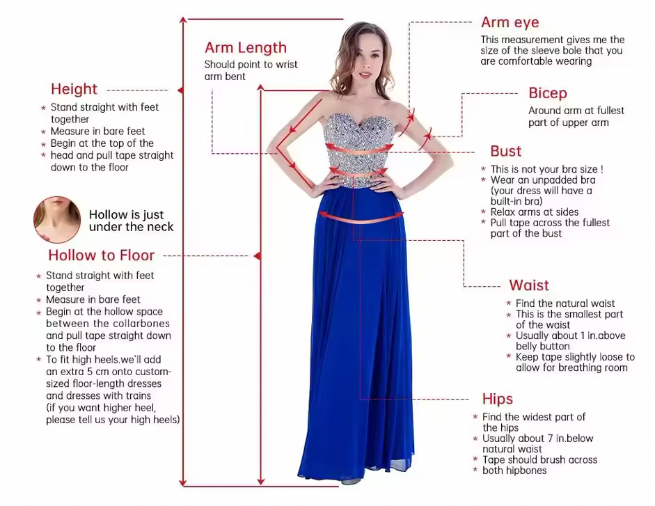 Crystal Beaded Floor-Length Evening Gown