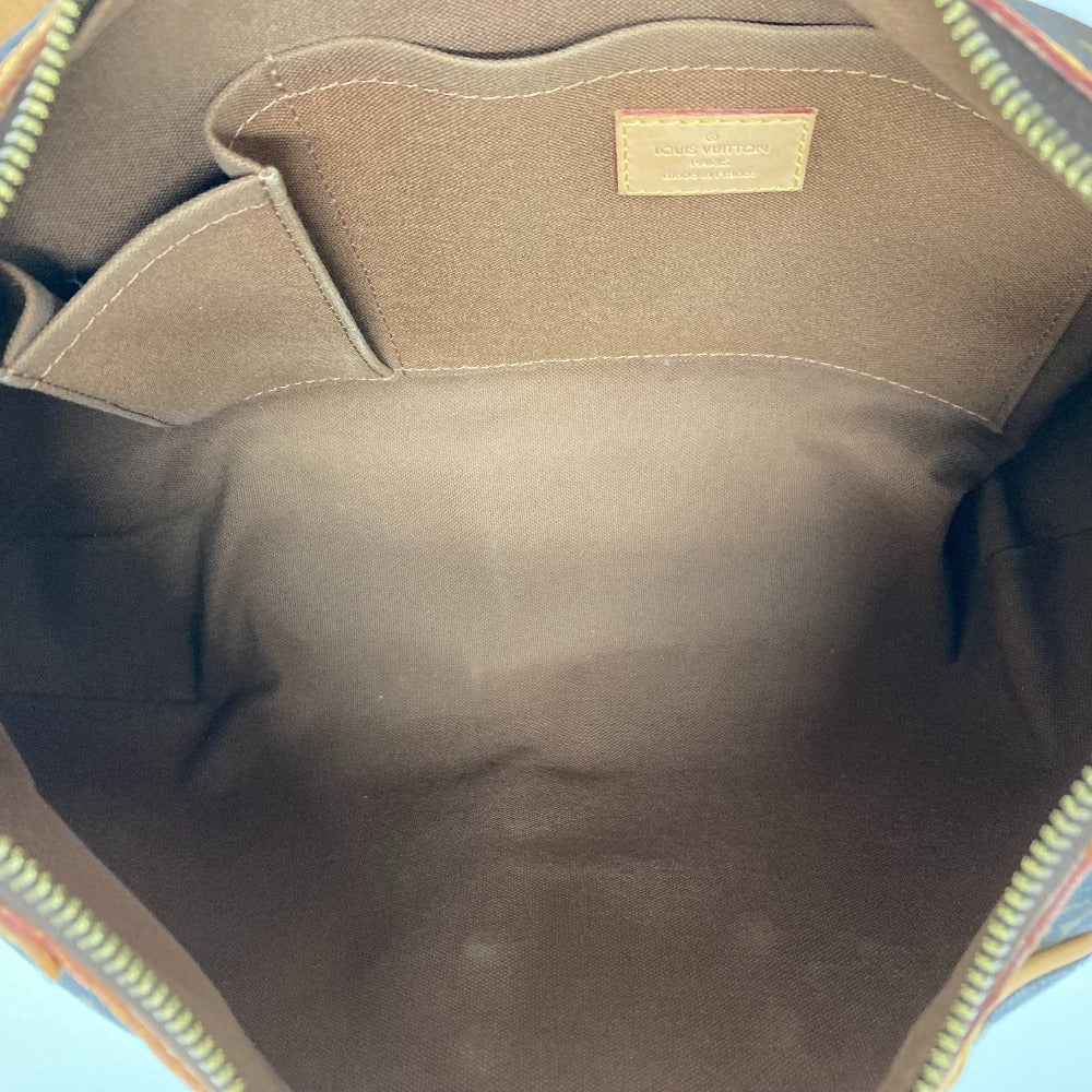 LOUIS VUITTON – Brown Monogram Canvas with Tanned Leather Trim