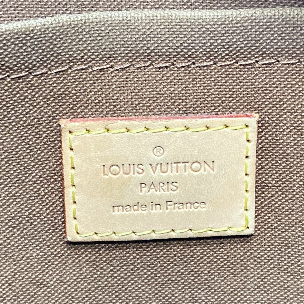 LOUIS VUITTON – Brown Monogram Canvas with Tanned Leather Trim