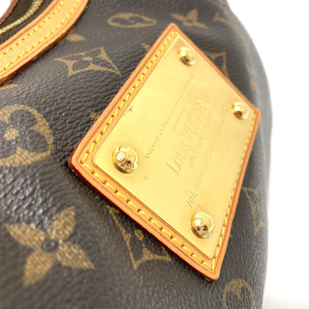 LOUIS VUITTON – Brown Monogram Canvas with Tanned Leather Trim